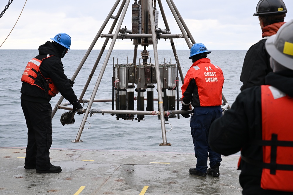 U.S. Coast Guard Cutter Healy conducts Arctic operations