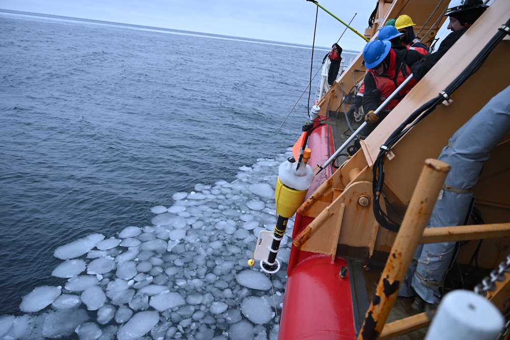 U.S. Coast Guard Cutter Healy conducts Arctic operations