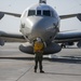 EP-3E prepares to take flight within the U.S. 5th Fleet area of operation.