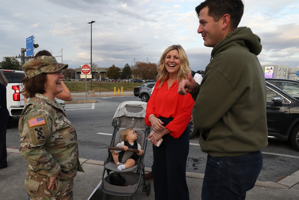 Pa. Guard Soldiers reunite with loved ones after deployment