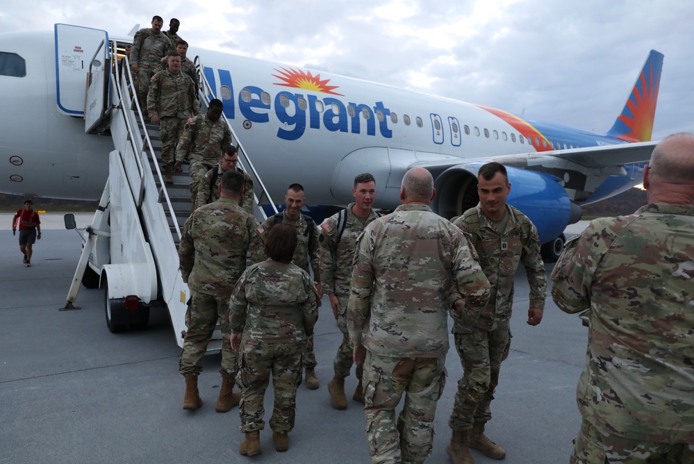 Pa. Guard Soldiers reunite with loved ones after deployment