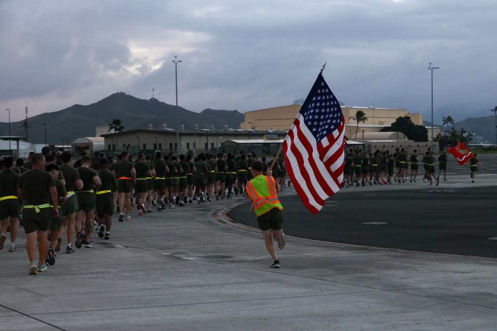 VMGR-153 hosts a Marine Corps birthday run