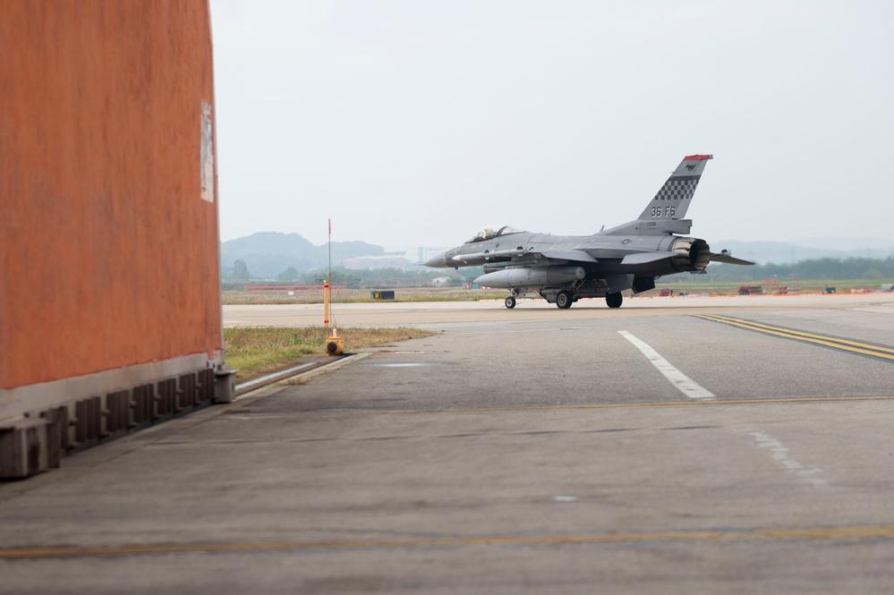 F-16s Take Off in support of Freedom Flag 24-1