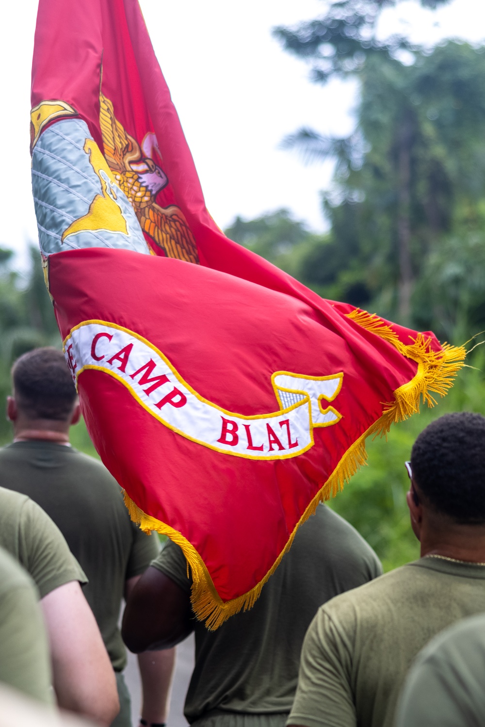 Camp Blaz runs 249 miles for 249th Marine Corps Birthday