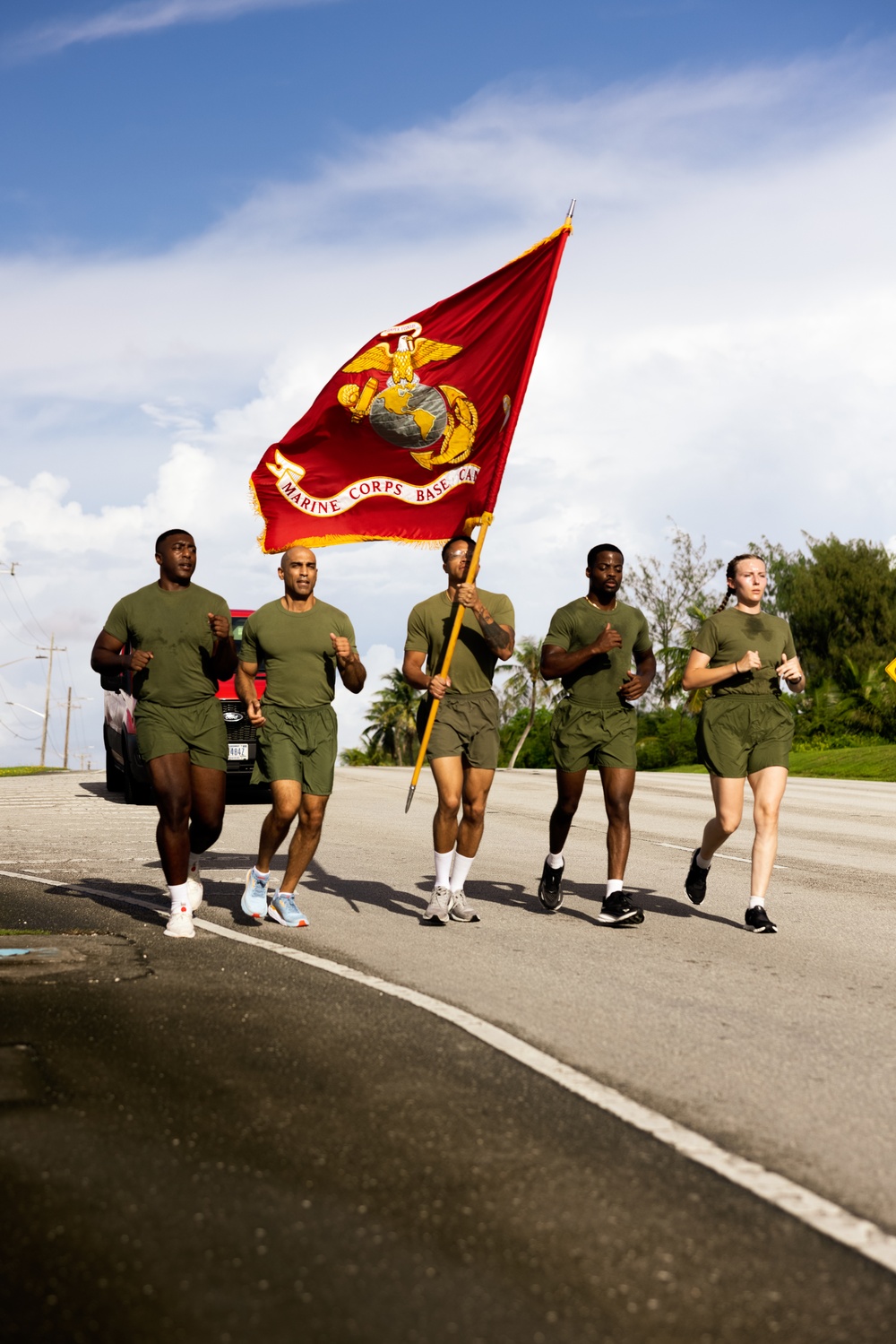 Camp Blaz runs 249 miles for 249th Marine Corps Birthday