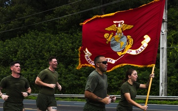 Camp Blaz runs 249 miles for 249th Marine Corps Birthday Ball