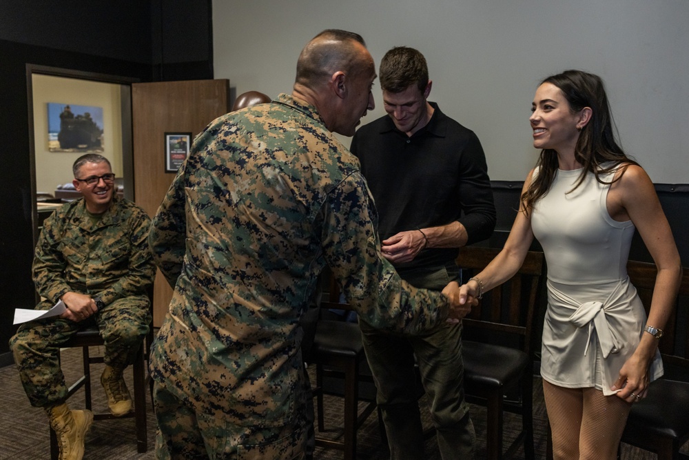 NCIS Origins Cast Visits Camp Pendleton