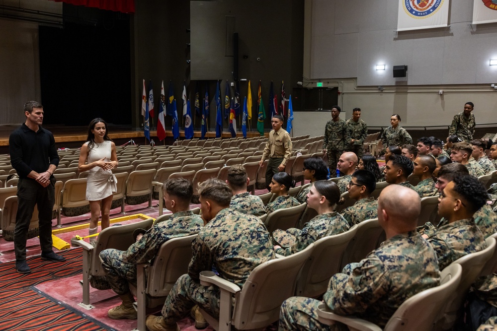 NCIS Origins Cast Visits Camp Pendleton