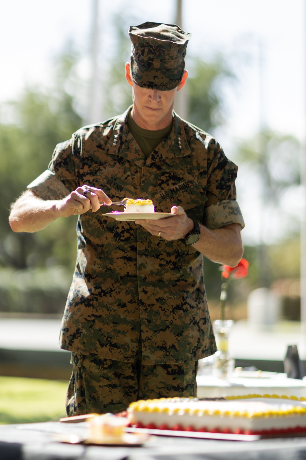 DPAA Celebrates 249th USMC Birthday with Cake Cutting Ceremony 