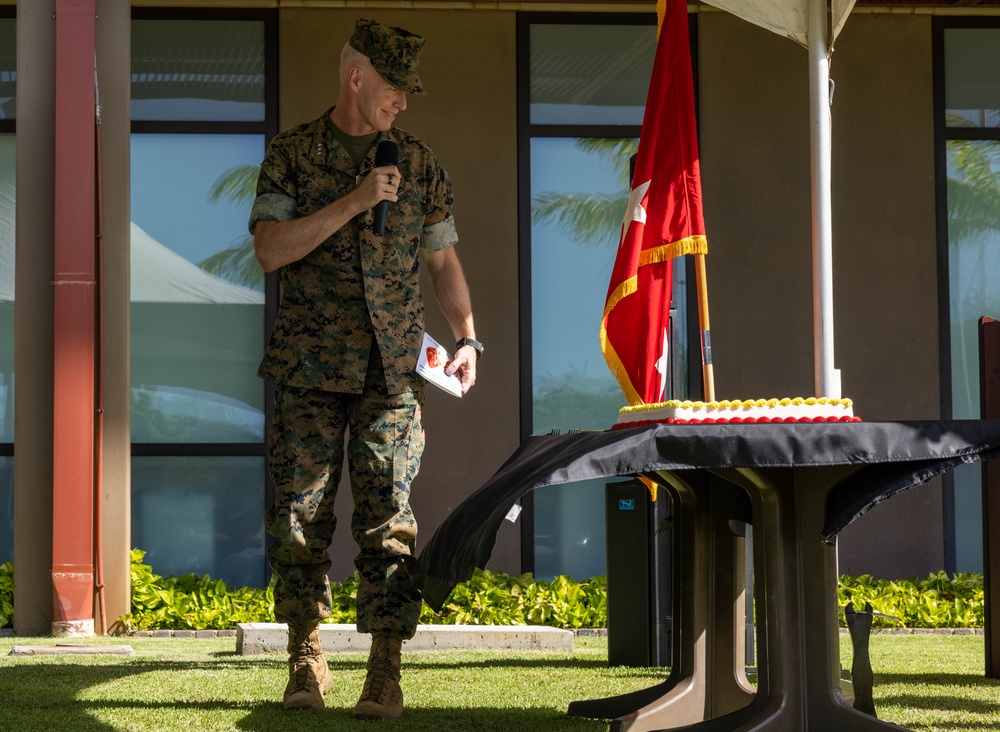 DPAA Celebrates 249th USMC Birthday with Cake Cutting Ceremony