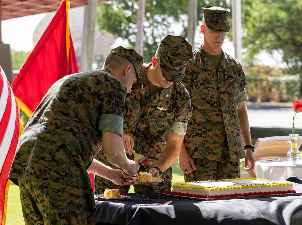 DPAA Celebrates 249th USMC Birthday with Cake Cutting Ceremony