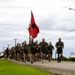 Marines with Camp Blaz participate in the 249th Marine Corps Birthday run