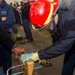 USS Ronald Reagan (CVN 76) conducts pipe patching training