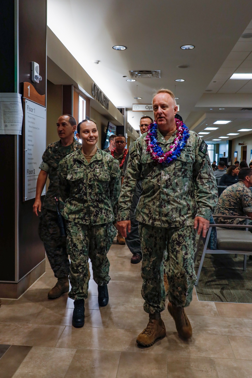 This Is Navy Medicine: Surgeon General Visits 3d Medical Battalion