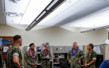 This Is Navy Medicine: Surgeon General Visits 3d Medical Battalion