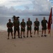 Marines with Camp Blaz participate in the 249th Marine Corps Birthday run