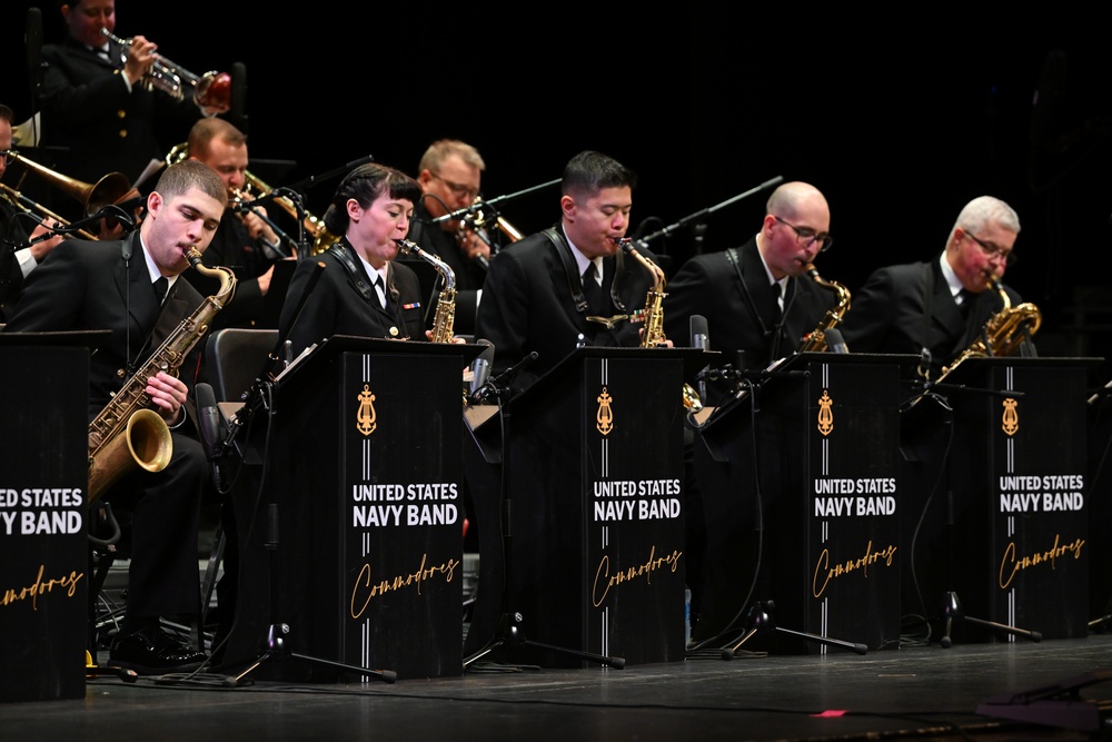 U.S. Navy Band Commodores perform in Glassboro