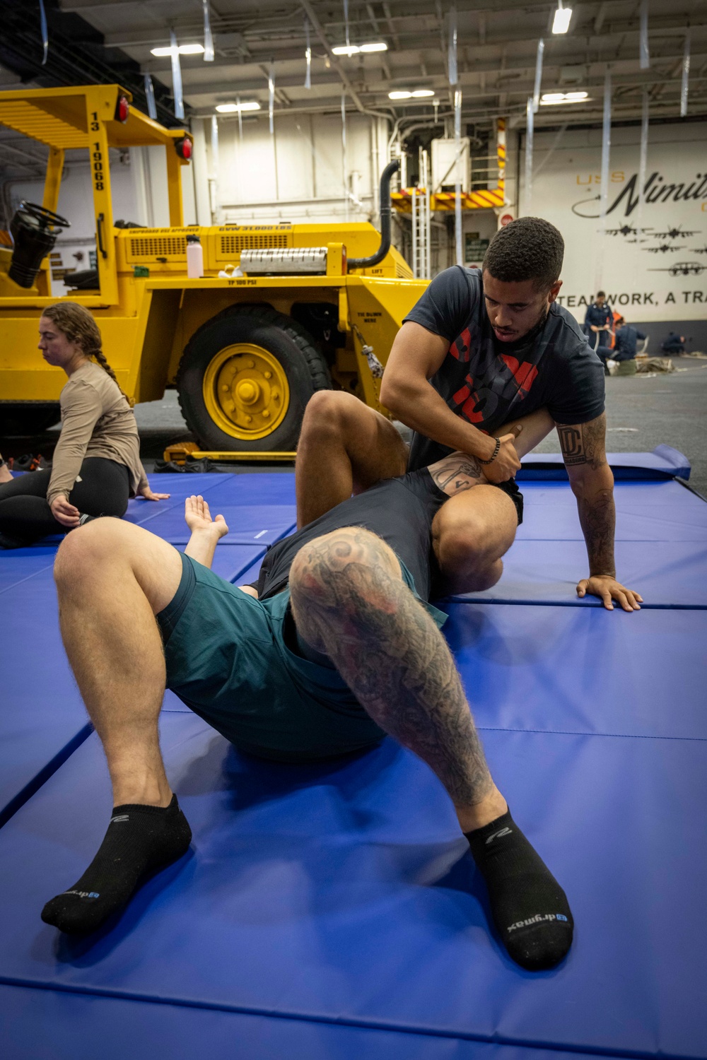 Nimitz Sailors Practice Brazilian Jiu-Jitsu