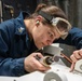 Nimitz Sailor Preps X-Beam for Welding