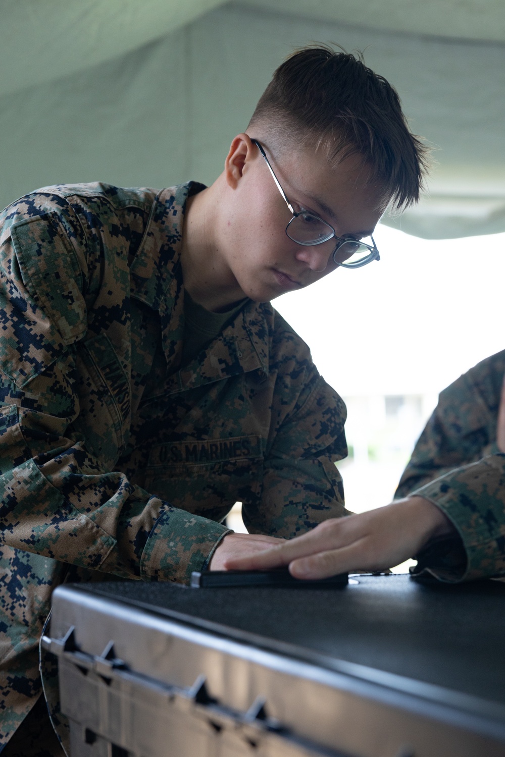 MCIPAC Postal Service carries out annual field training exercise on Camp Hansen, Okinawa