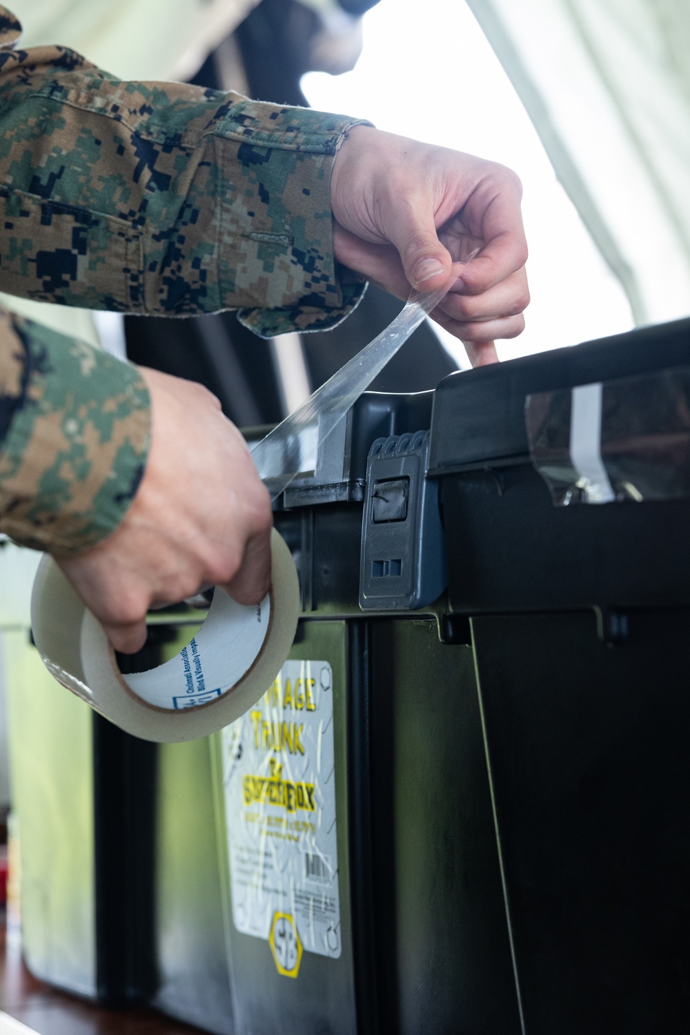 MCIPAC Postal Service carries out annual field training exercise on Camp Hansen, Okinawa