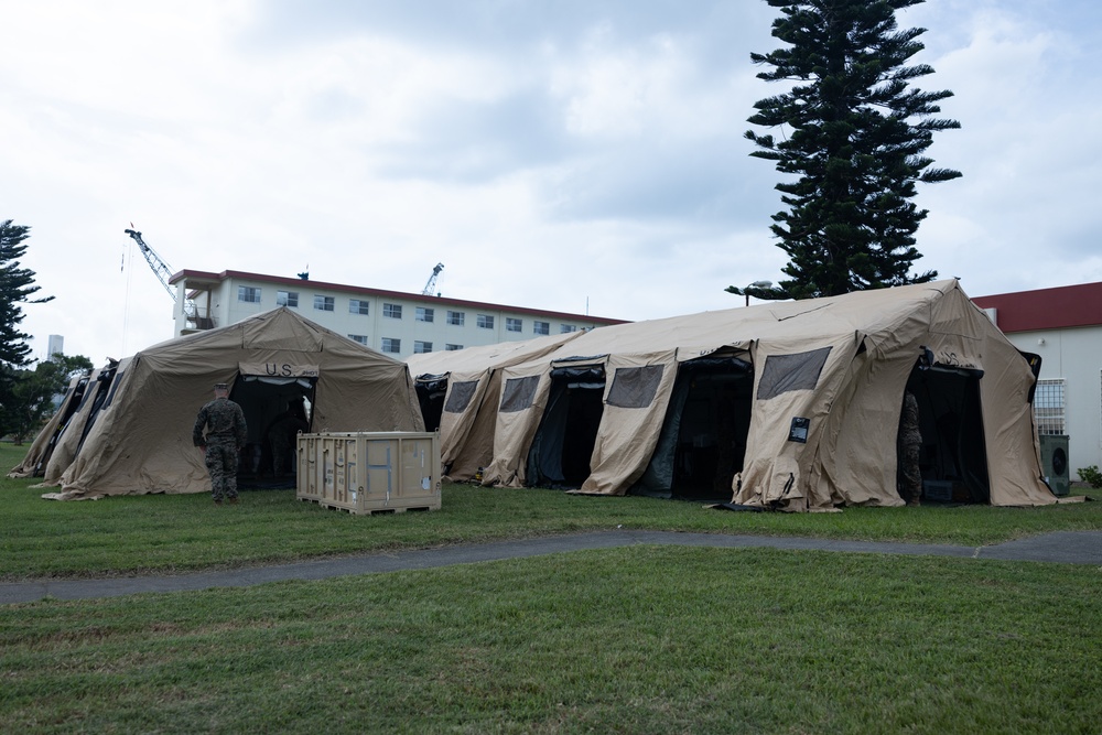 MCIPAC Postal Service carries out annual field training exercise on Camp Hansen, Okinawa