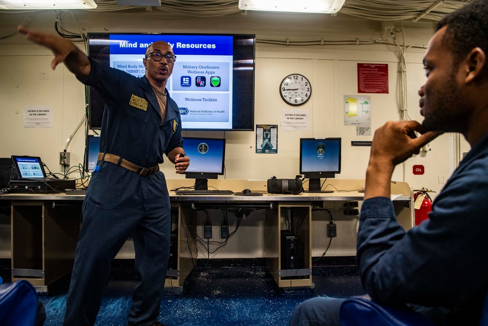 EIPC training aboard Boxer