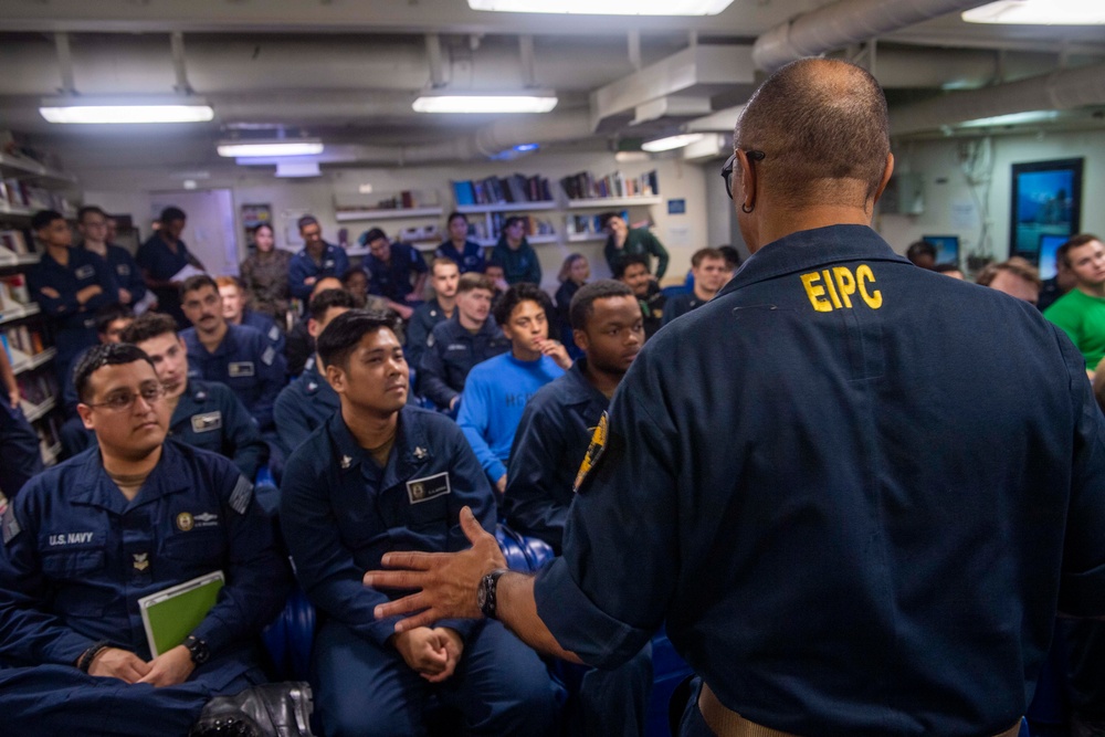 EIPC training aboard Boxer