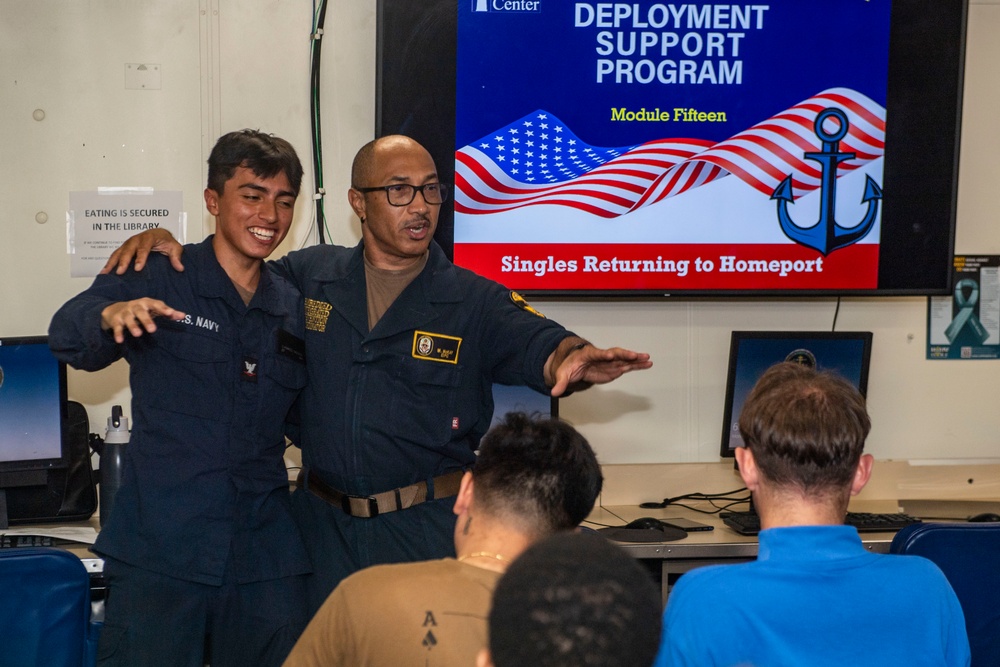 EIPC training aboard Boxer