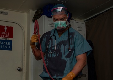 Haunted Ward aboard Boxer