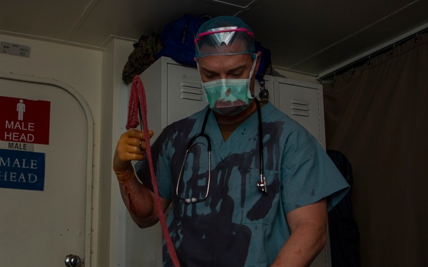 Haunted Ward aboard Boxer