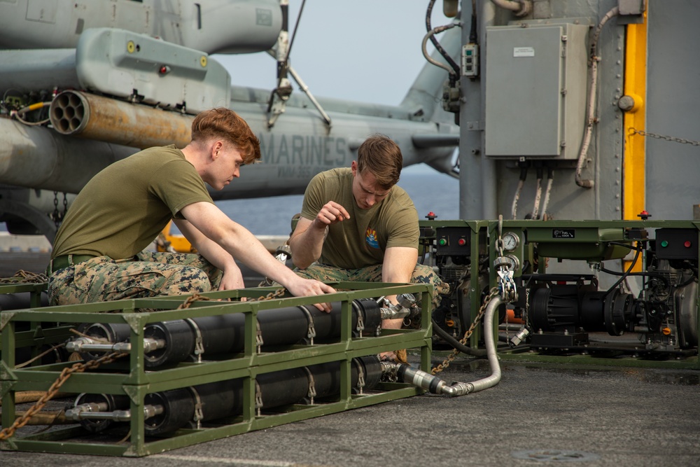 CLB 24 Conducts LWPS Maintenance