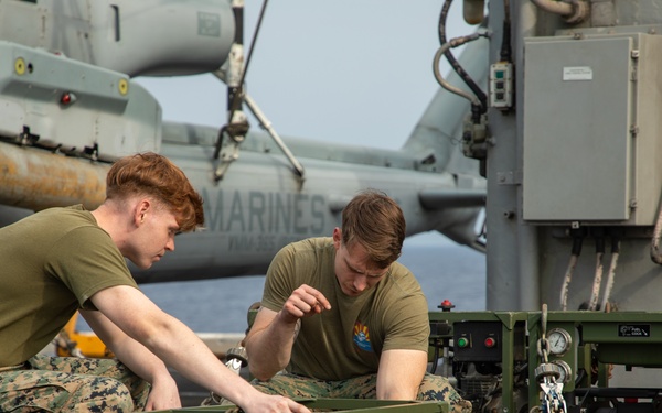 CLB 24 Conducts LWPS Maintenance