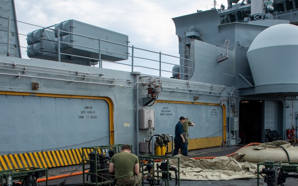 CLB 24 Conducts LWPS Maintenance