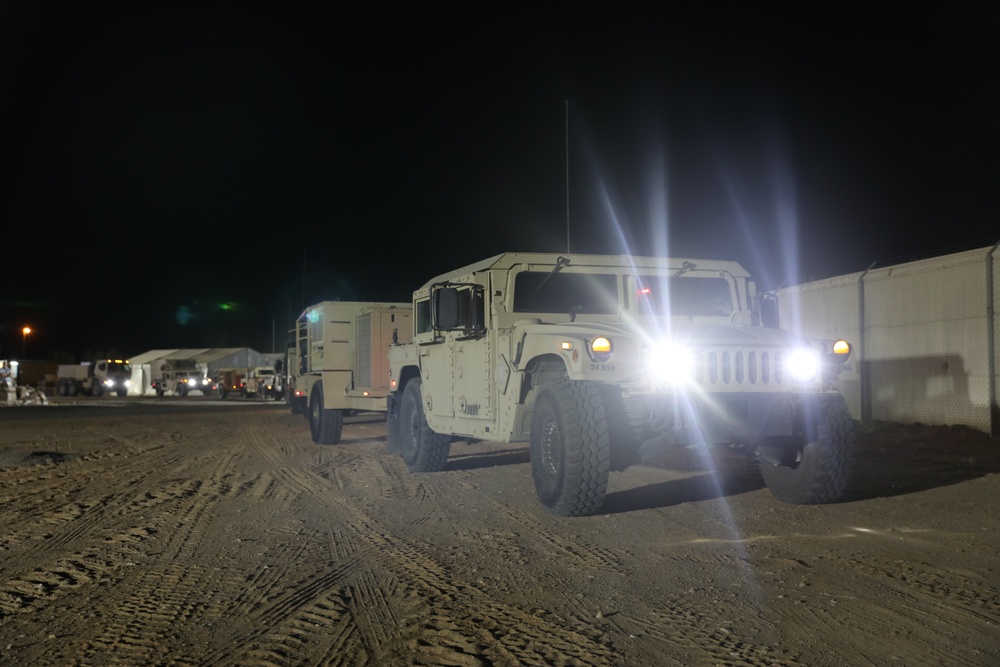 Early Entry Command Post Convoy Operations - 1st TSC OCP