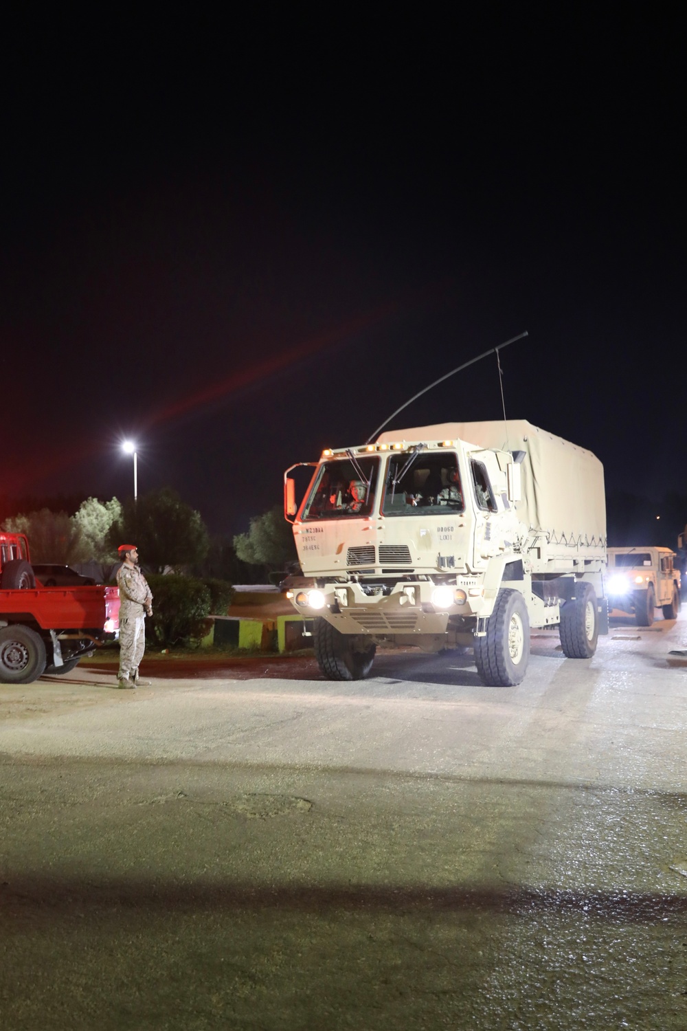 Early Entry Command Post Convoy Operations - 1st TSC OCP