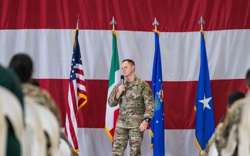 31st FW commander’s call