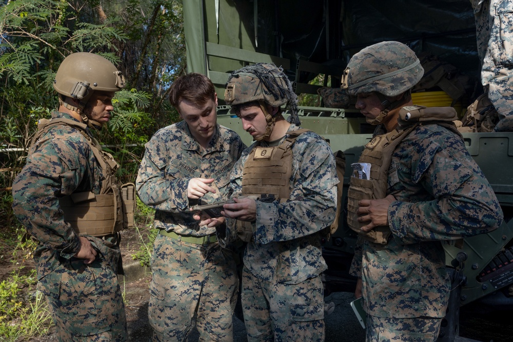 Littoral Engineer Reconnaissance Team Route Reconnaissance