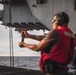 USS George Washington Conducts Small Arms Gun Shoot