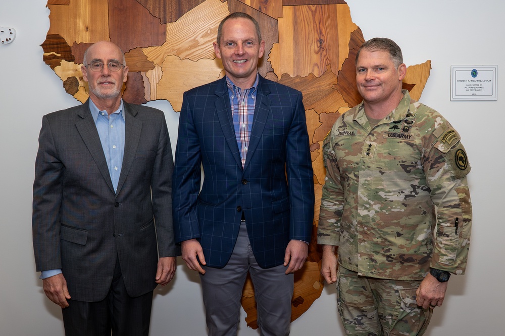 Ambassador Eric Kneedler visits U.S. AFRICOM