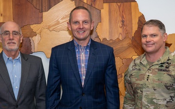 Ambassador Eric Kneedler visits U.S. AFRICOM