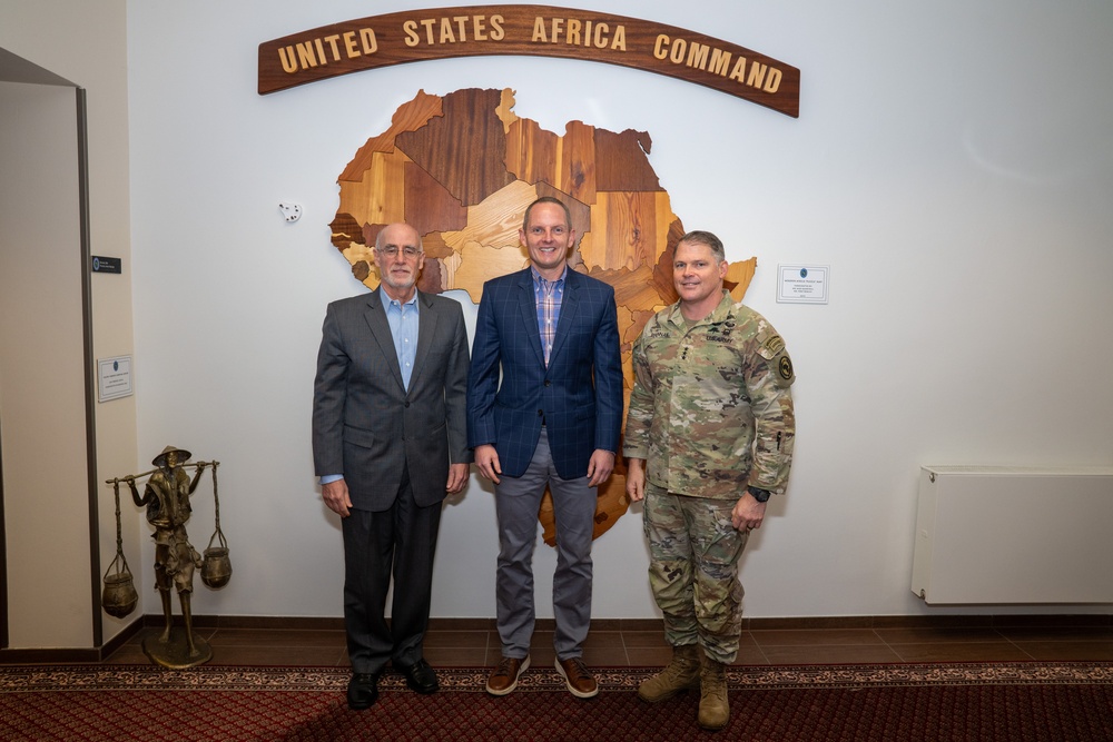 Ambassador Eric Kneedler visits U.S. AFRICOM