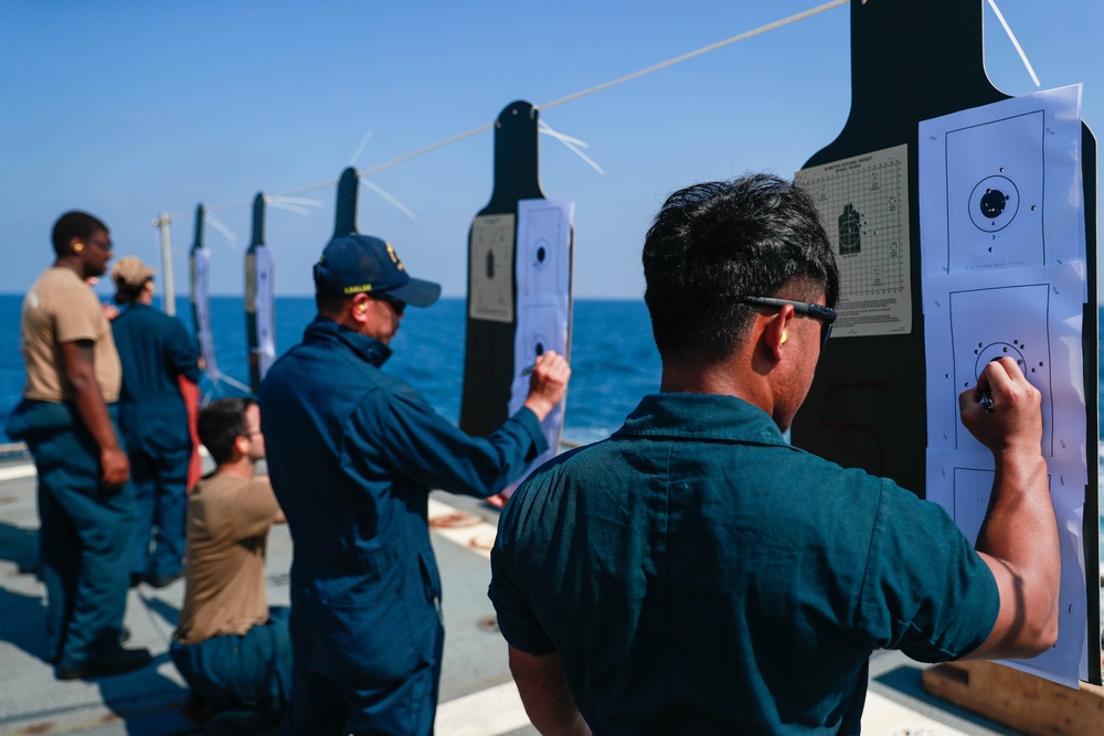 Michael Murphy conducts routine operations