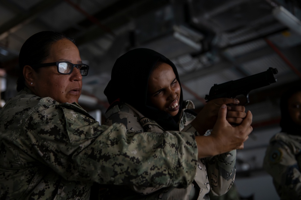 U.S. and Djiboutian military members complete Sea Sisters exercise