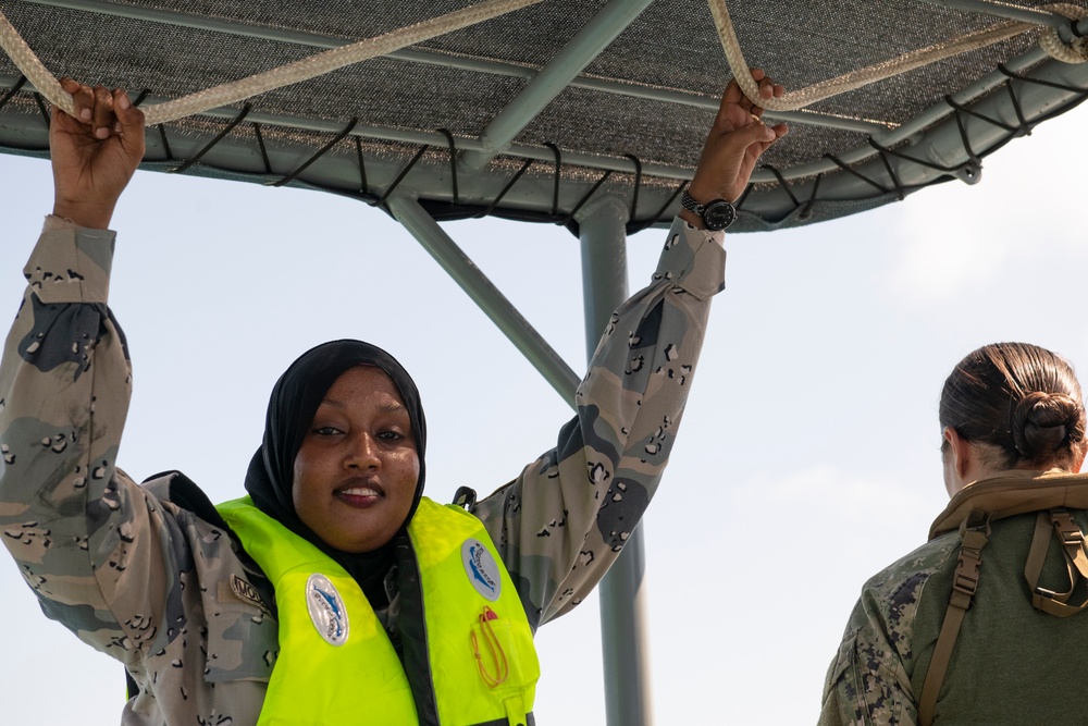 U.S. and Djiboutian military members complete Sea Sisters exercise