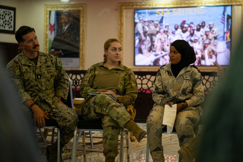 U.S. and Djiboutian military members complete Sea Sisters exercise