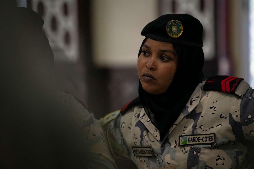 U.S. and Djiboutian military members complete Sea Sisters exercise