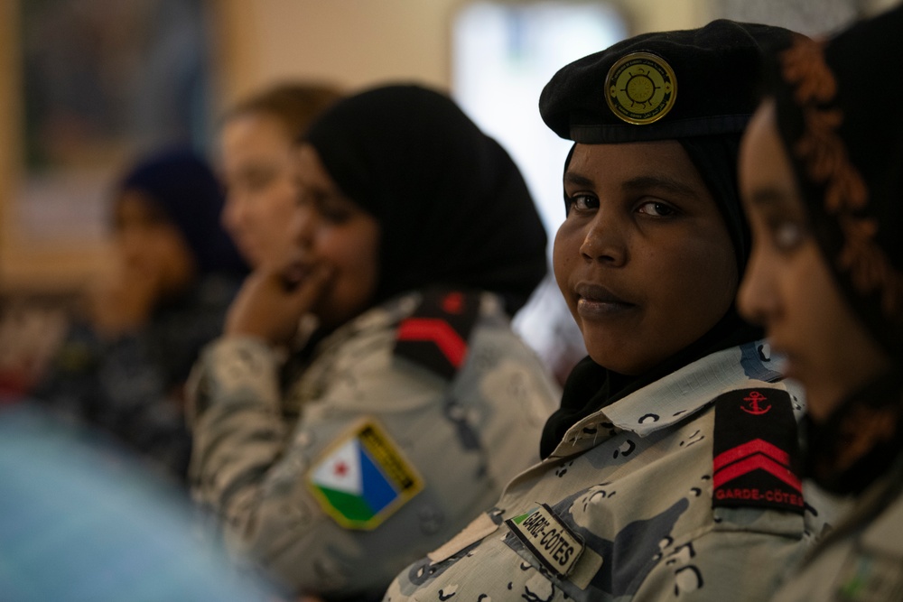 U.S. and Djiboutian military members complete Sea Sisters exercise