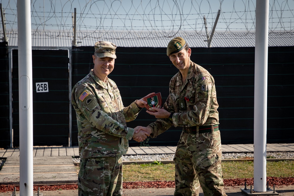 KFOR Award Ceremony Held for British Strategic Reserve Forces