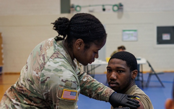 Flu Rodeo for Soldiers